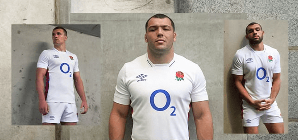 England RFU Home Rugby Jersey 21/22 by Umbro