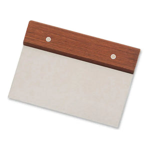 Browne Dough Scraper w/ Wood Handle - Tarzianwestforhousewares - Dough Scraper Silicone
