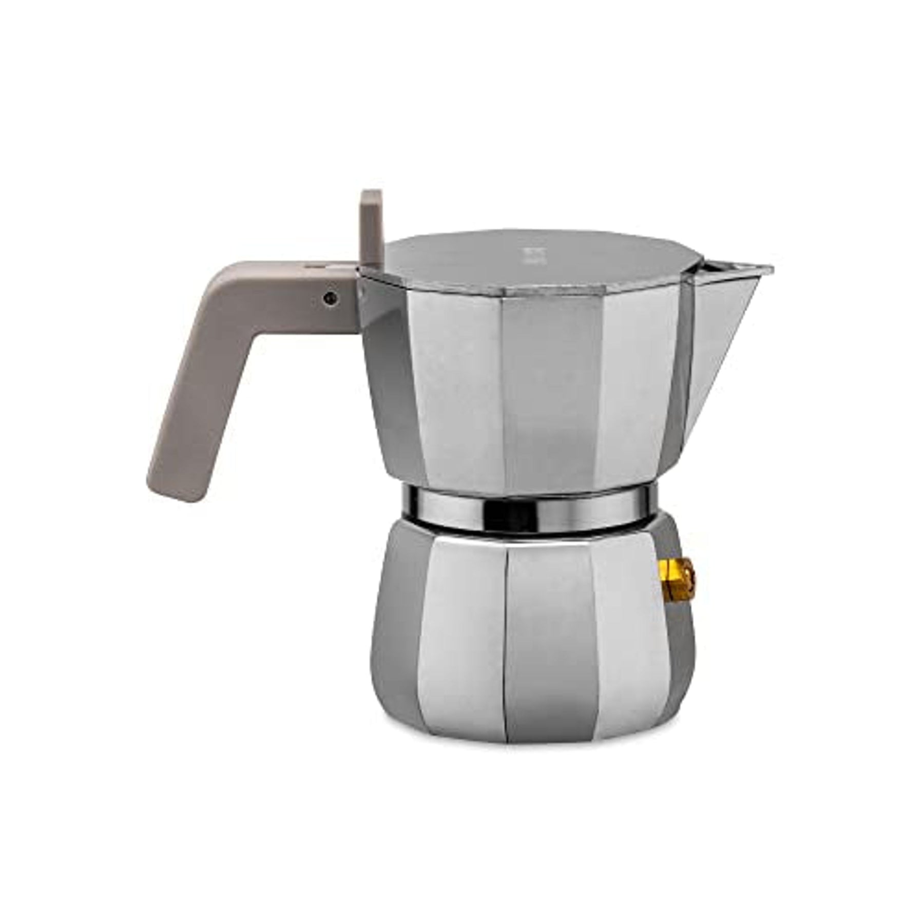 Oggi Stovetop Espresso Maker Moka Pot- 4 cup (4oz), Borosilicate Glass,  Italian Coffee Maker, Espresso Coffee Maker, Stovetop Coffee Maker