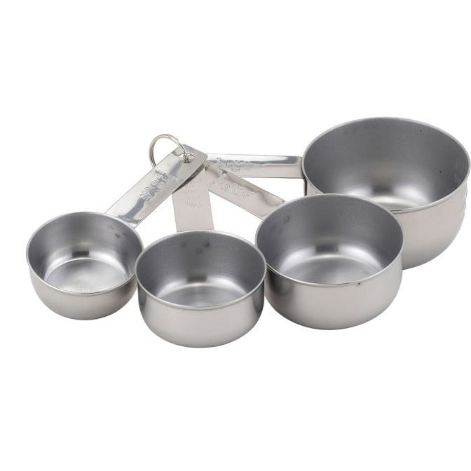 MEASURING CUP SET - STAINLESS STEEL-AMCO-8440