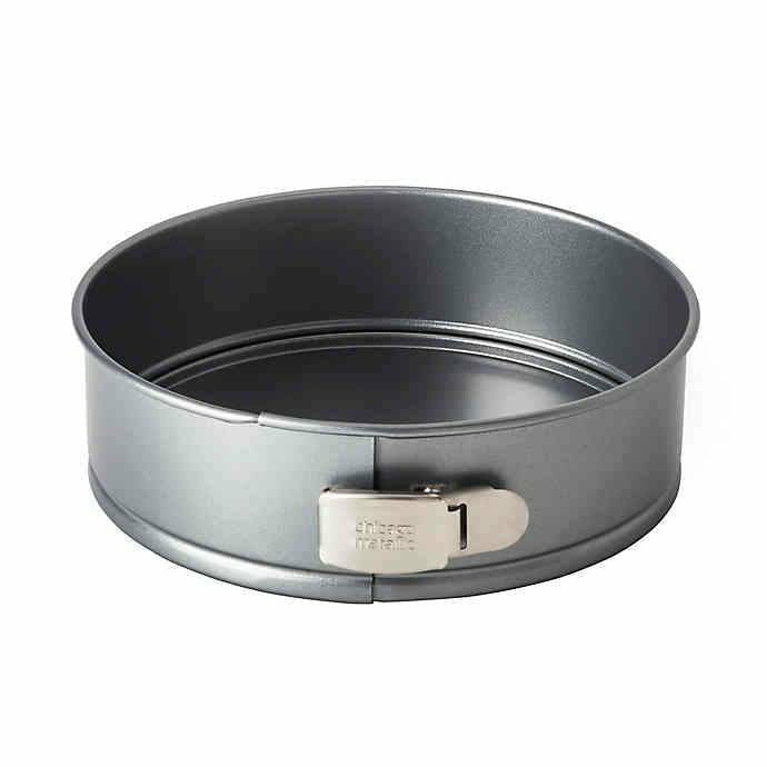 Zenker 10-inch Non-Stick Carbon Steel Springform Pan with 2 Bases