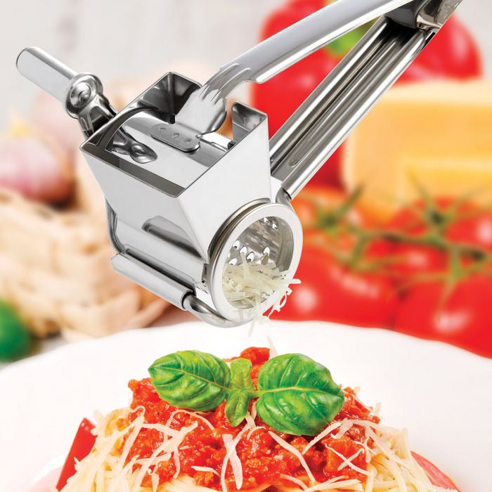 Fante's Rotary Cheese Grater, 18/8 Stainless Steel, The Italian Market  Original since 1906 