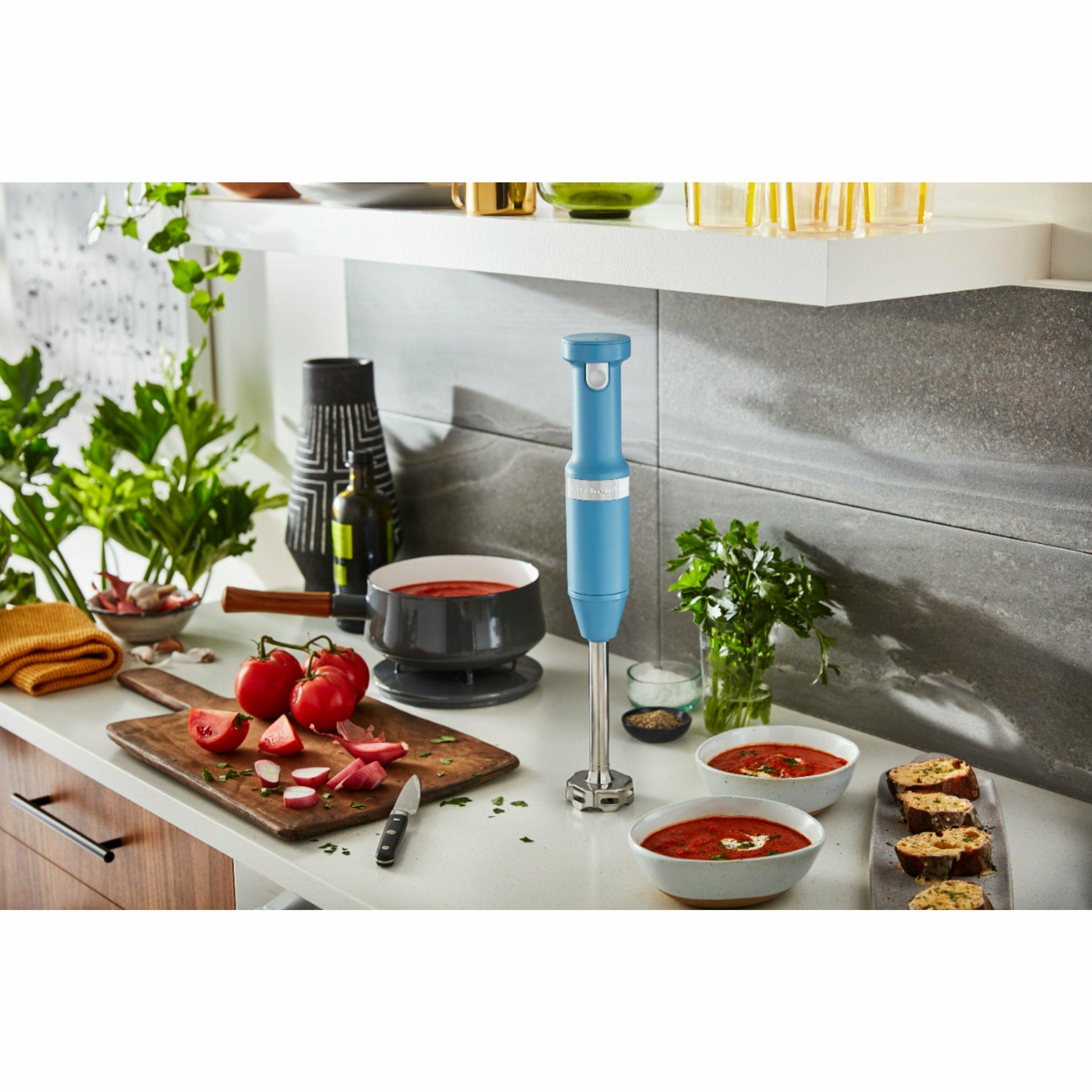 Feed & Foster - The SMEG Hand Blender handles a range of kitchen