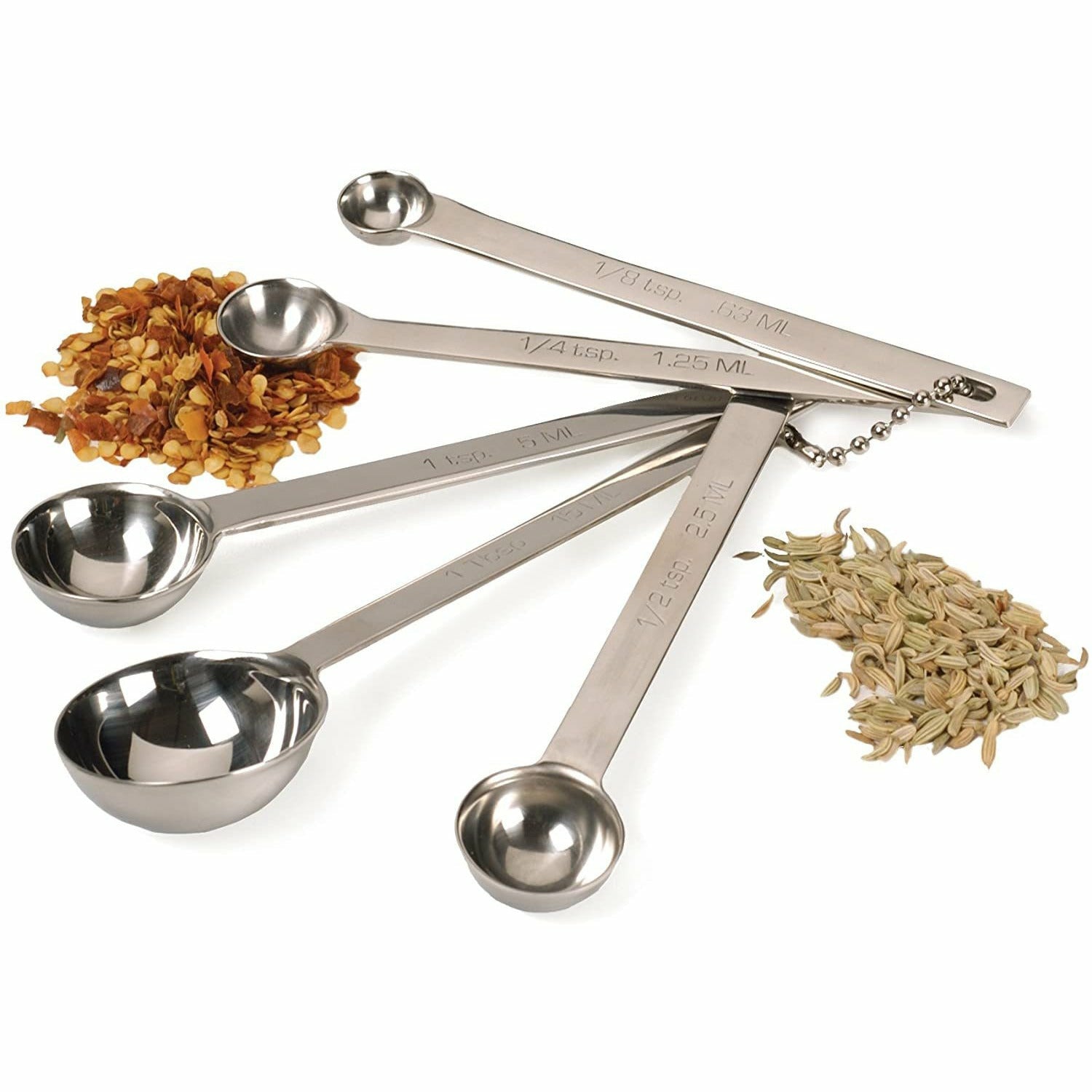 Mrs. Anderson's Baking Dual-Sided Magnetic Measuring Spoons with