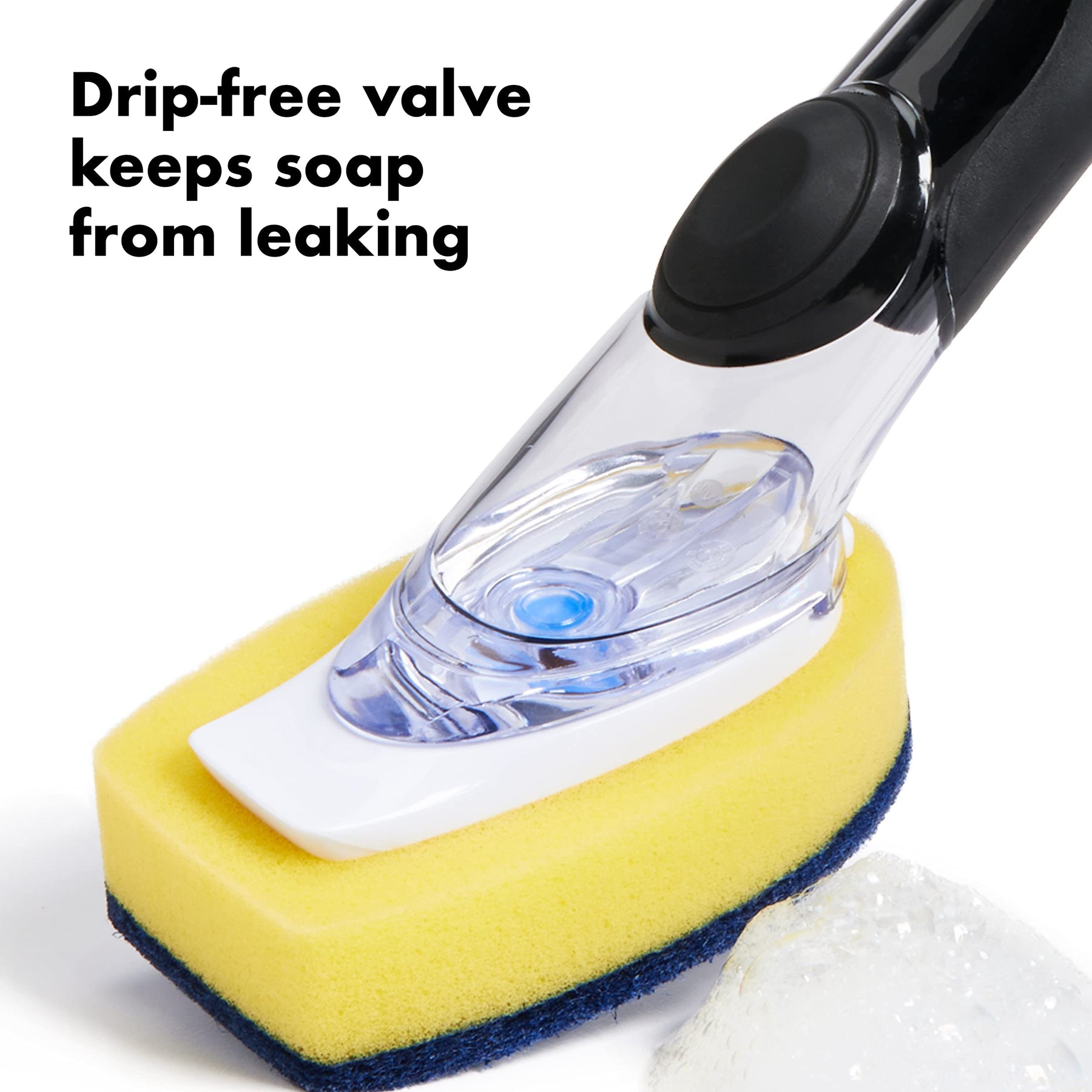 Good Grips Microfiber Spray with Slide-Out Scrubber Mop OXO