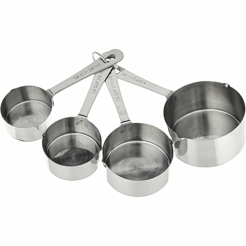 OXO 1233080 2 oz. (1/4 Cup) Stainless Steel Angled Measuring Cup