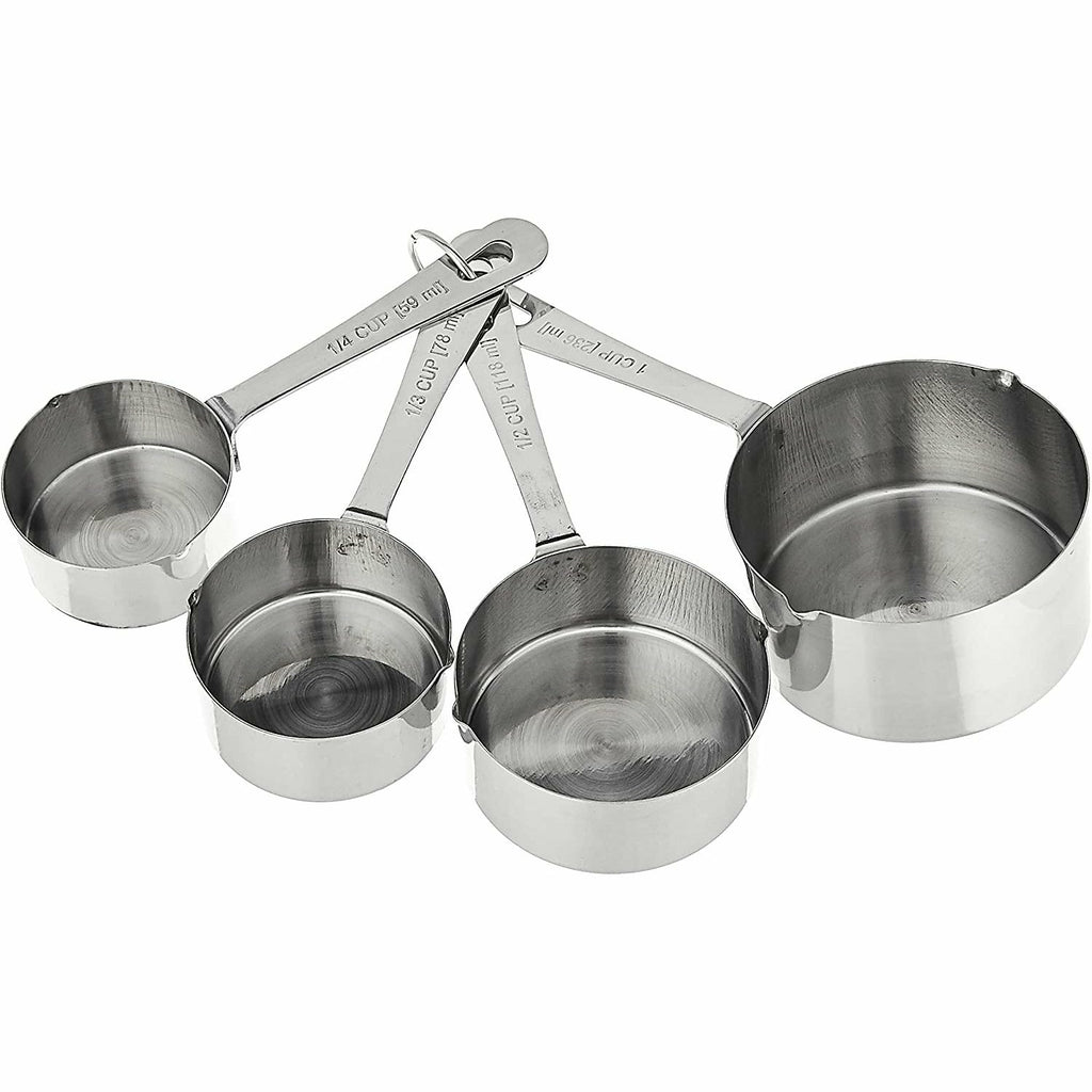 OXO 1233080 2 oz. (1/4 Cup) Stainless Steel Angled Measuring Cup / Jigger