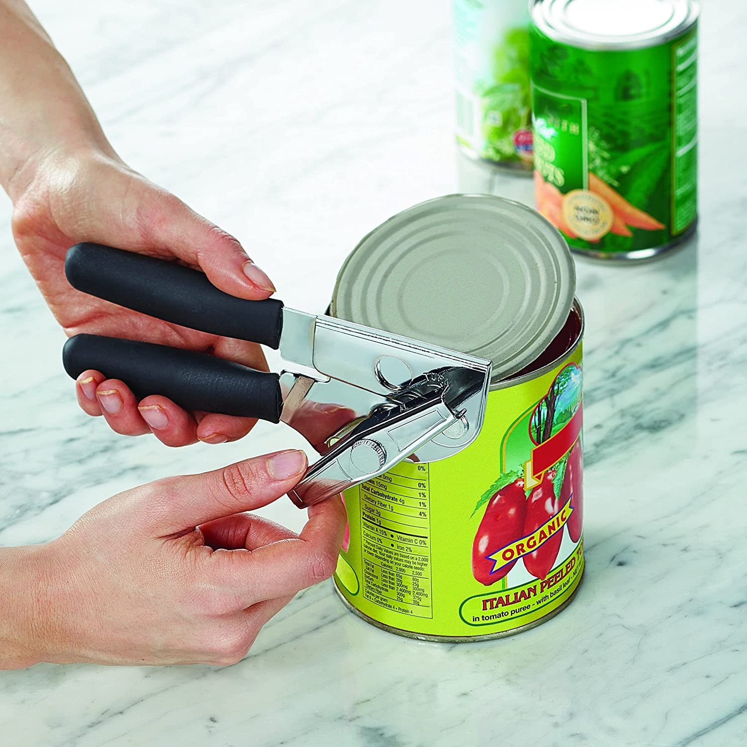 Swing-A-Way Ergonomic Crank Can Opener w/ Folding Handle –  Tarzianwestforhousewares