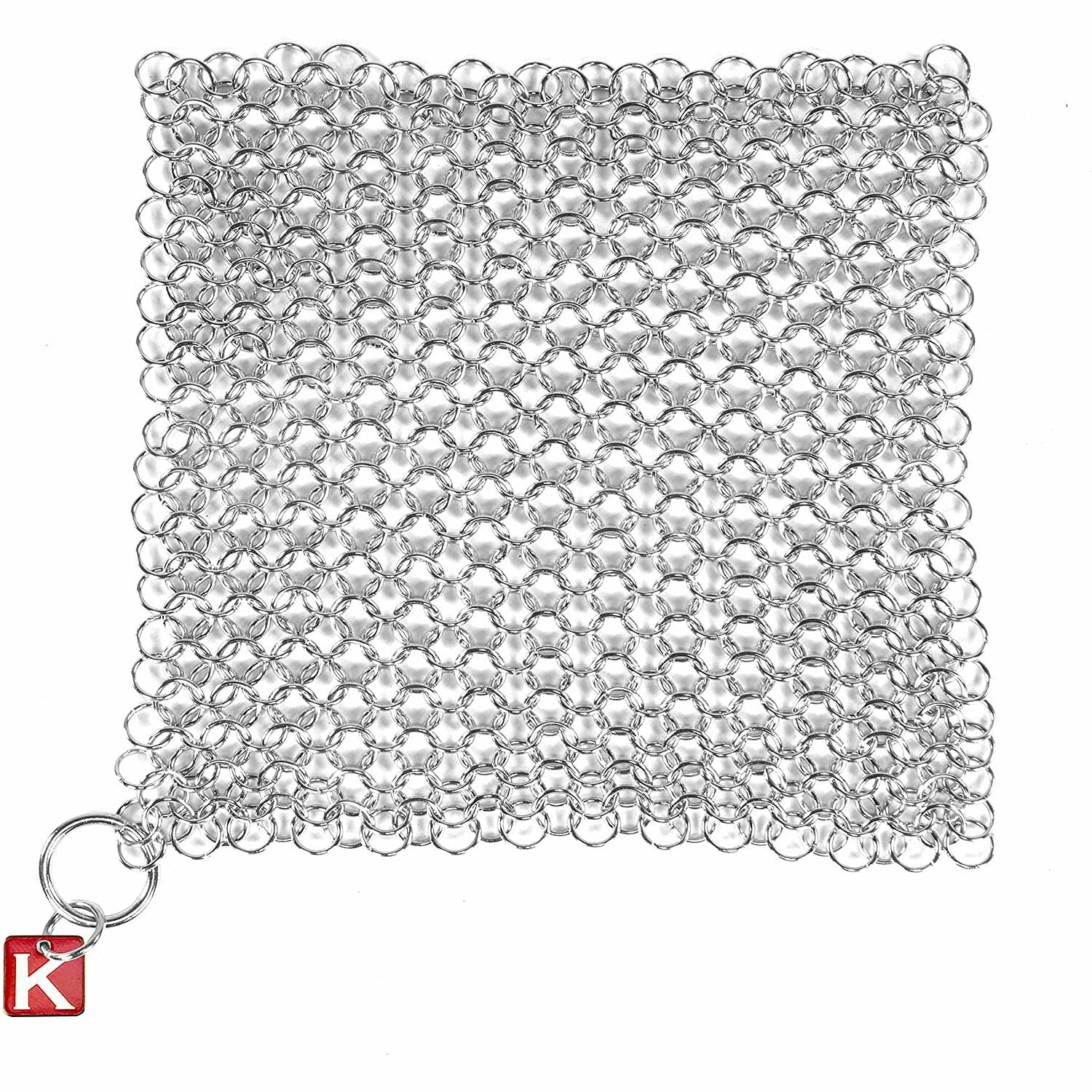 Knapp Made Chainmail Scrubber with Silicone Core