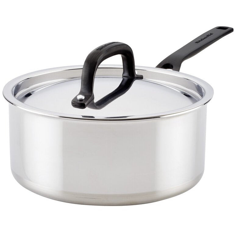 Goldilocks 3-Quart Medium Tri-Ply Saucepan