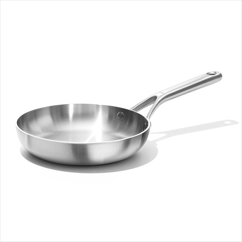 GreenPan Venice Pro Tri-Ply Stainless Steel Healthy Ceramic Nonstick 1.6QT  Saucepan Pot with Lid, PFAS-Free, Multi Clad, Induction, Dishwasher Safe