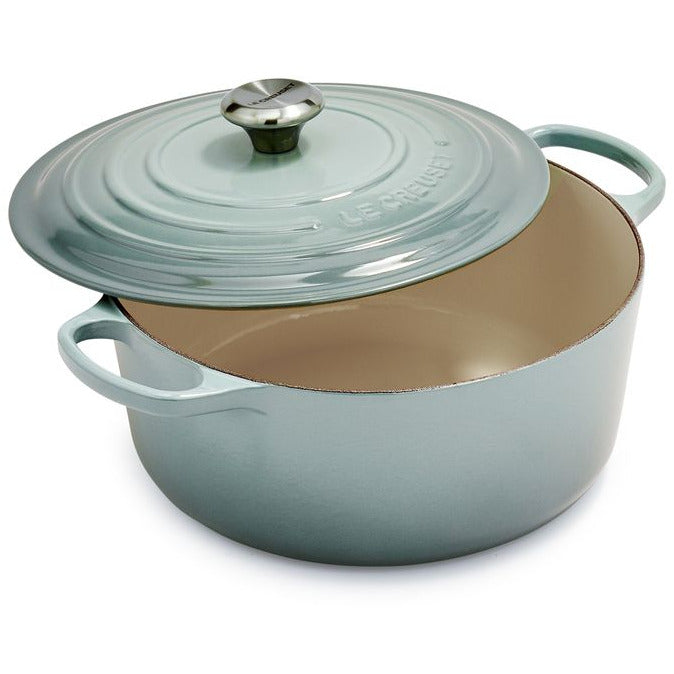 Le Creuset 7.25 qt. Signature Round Dutch Oven - Sea Salt