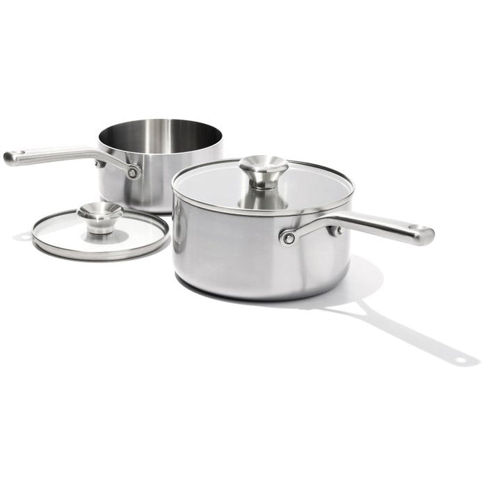 Goldilocks 3-Quart Medium Tri-Ply Saucepan