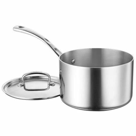 Goldilocks 1.5-Quart Small Tri-Ply Saucepan