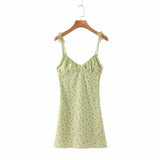 Emmie Green Floral Dress