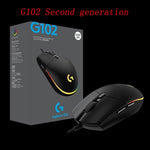 Load image into Gallery viewer, Logitech G102 LIGHTSYNC 2nd Gen Gaming Wired Mouse Optical Game Mouse Support Desktop/ Laptop windows 10/8/7 2Gen Optical Mouse
