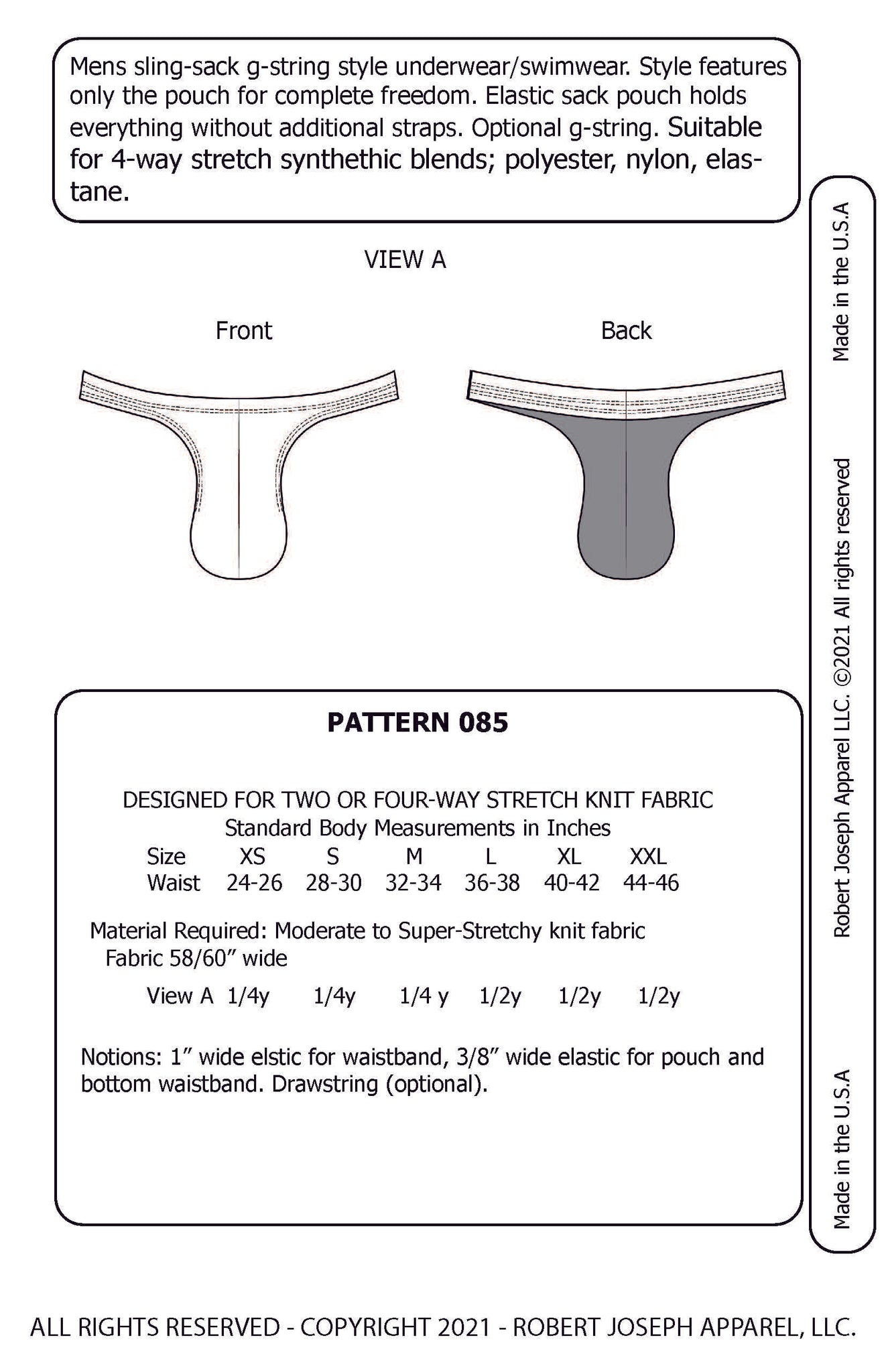38+ Mens Underwear Sewing Pattern Pdf Do - VanceRamsay