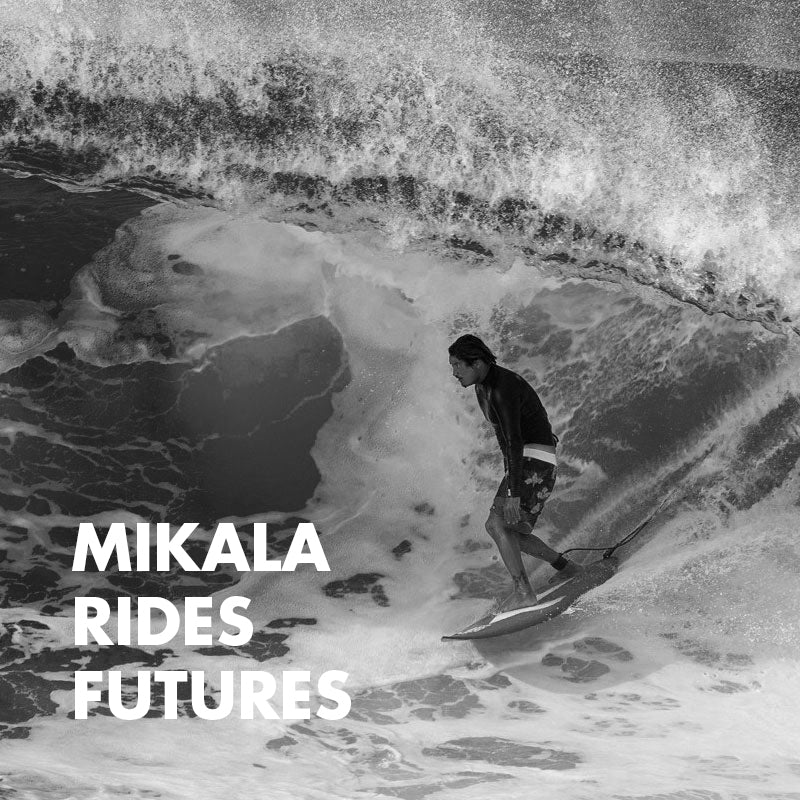 Mikala Jones Rides Futures