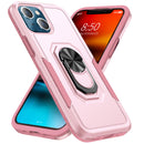 Pink Triple Heavy Duty with Ring Kickstand for iPhone 14 6.1 / iPhone 13