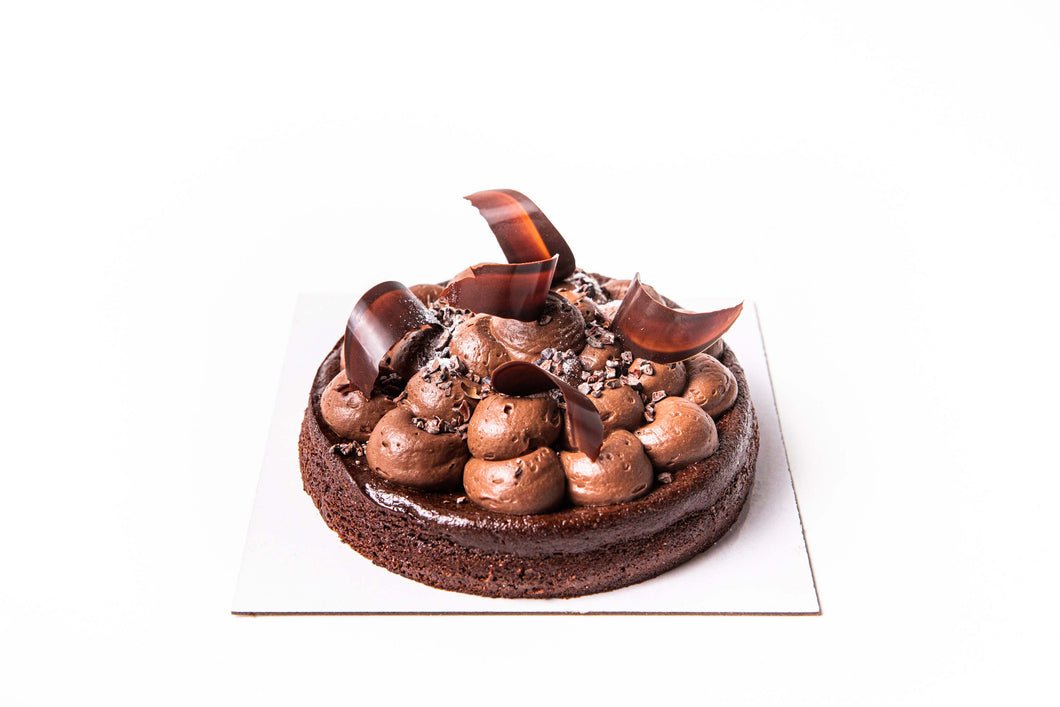 LARGE CHOCOLATE COCONUT CAKE (gf, vegan, nut-free)