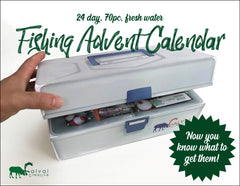 Advent Calendars available in Canada for fishing enthusiasts - fly fishing and fresh water fishing