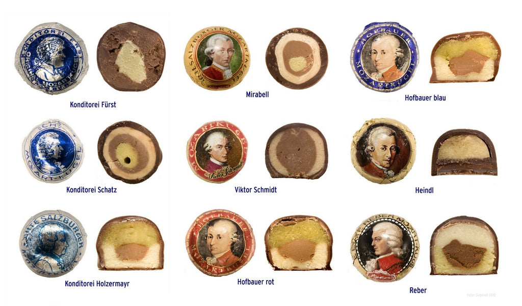 Suggestion for the next Snack Zone in Germany or Austria: Mozart Kugeln.  It's just an ordinary nougat marzipan pistachio praline. However Mozart  Kugeln translates to Mozart's Balls : r/JetLagTheGame