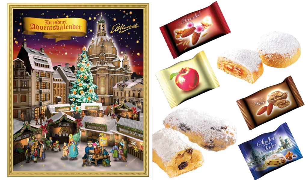 Gingerbread World Stollen Advent Calendar
