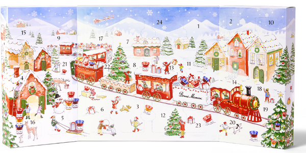 Gingerbread World Bonne Maman Canada - Bonne Maman Advent Calendar 2024 filled with jams and spreads