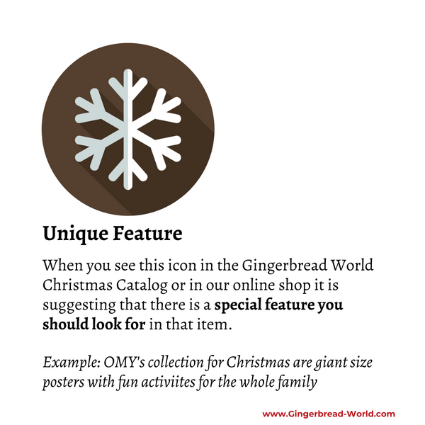 Gingerbread World European Christmas Market - Eight Icons for Christmas 2021 - Unique Feature Icon