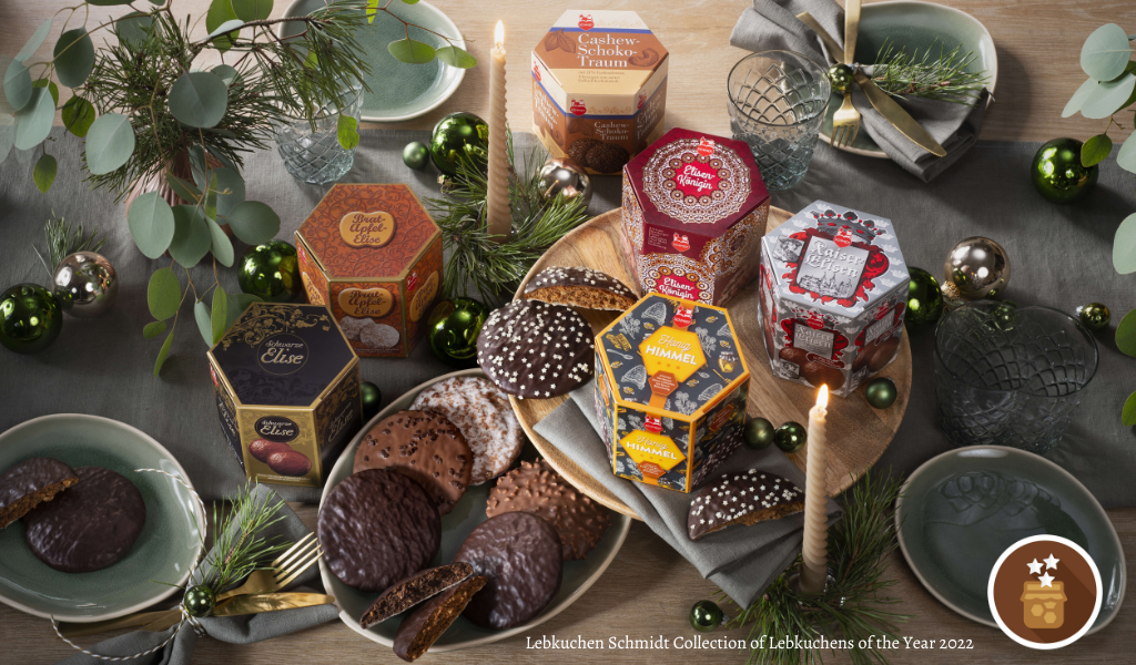 Gingerbread World German Christmas Market - Lebkuchen Schmidt Honey Heaven in Collection of Lebkuchens of the Year 50296