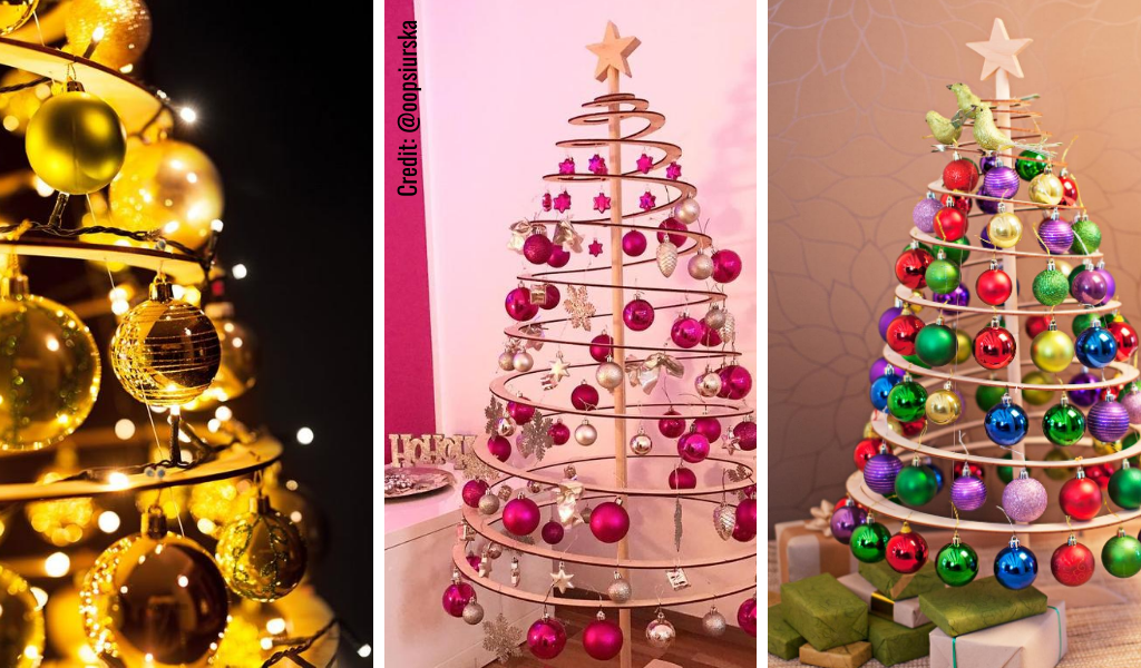 Spira Wooden Christmas Trees Canada – Innovative, Modern, Easy