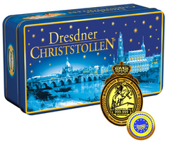 Gingerbread World Traditional German Dresdner Stollen Christmas Loaf