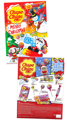 Gingerbread World Chupa Chups Advent Calendar with lollipops, gum and candy