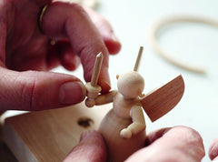 Wendt und Kuehn Canada - The Making of a Wendt und Kuehn wooden Angel in Germany