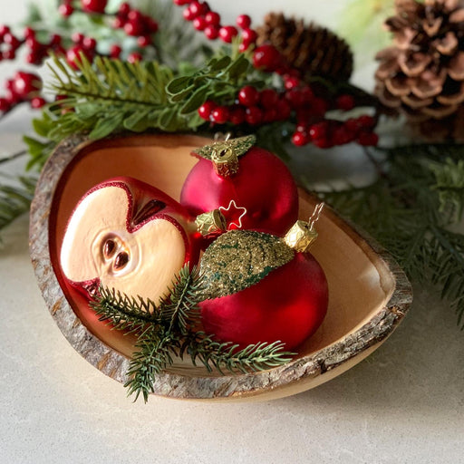 Glass Aspen Pinecone Ornament