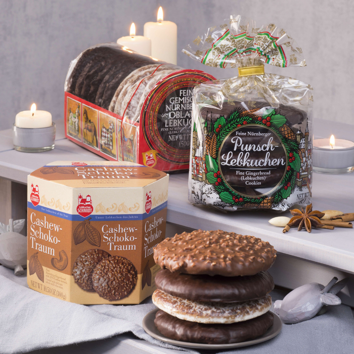 Lebkuchen Schmidt Oblaten Favorites - German Gingerbread for Christmas ...