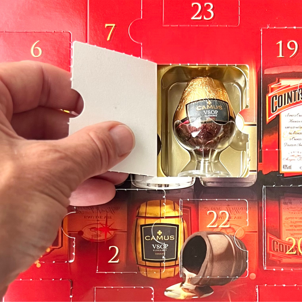 Abtey Royal Des Lys Liqueur in Dark Chocolate Advent Calendar