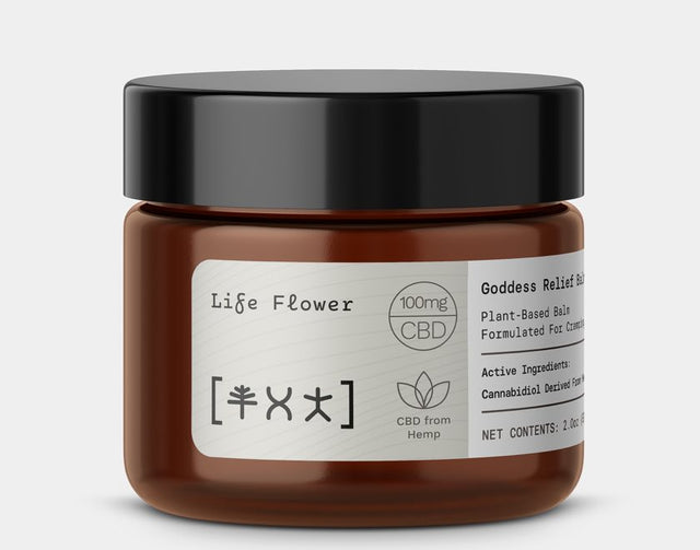 Goddess Relief Balm - Life Flower - Organic Hemp-Derived CBD Products