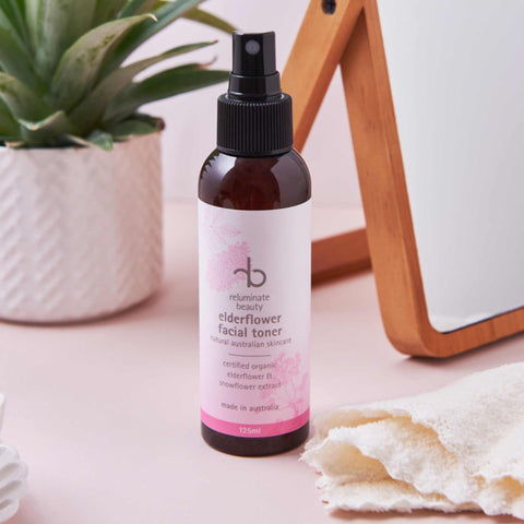 rawbeauty skincare Elderflower Facial Toner Mist {refreshing & hydrating}