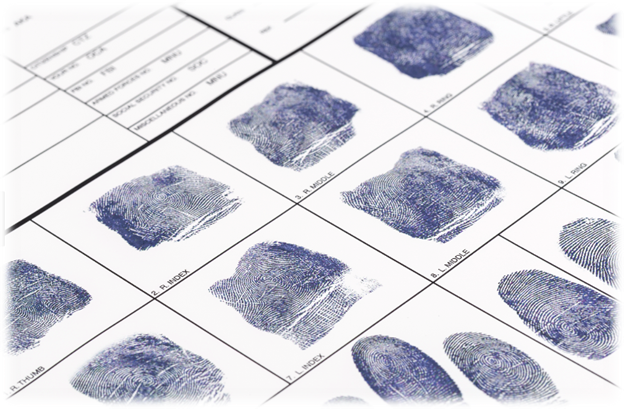 Fingerprinting Service On Fingerprint Card With Ink Metro Spy Supply Metro Spy Supply Hsv 4181