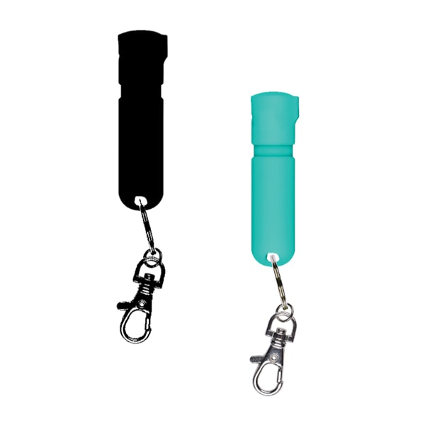 SABRE Pepper Spray Keychain with Quick Release, Black, Solid Print, 0.21  lb. 