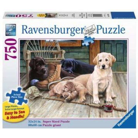 Ravensburger Jigsaw Puzzle 750 Piece Large Format Ruff Day Mindconnect Australia