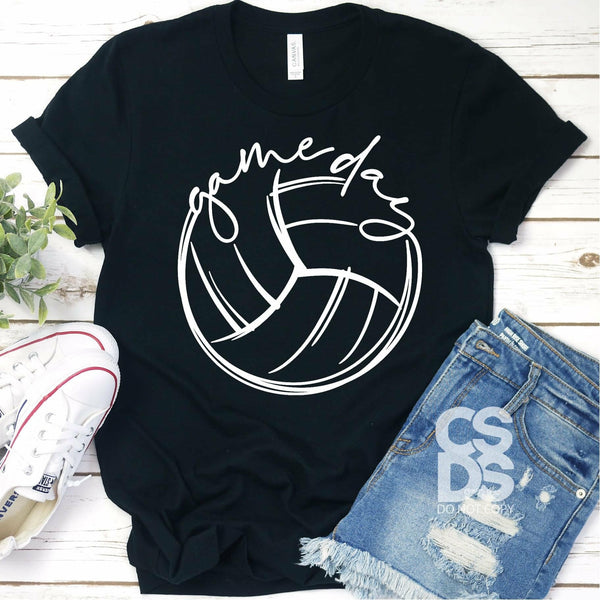 Volleyball - Game Day - Screen Print – Sew Sudberry