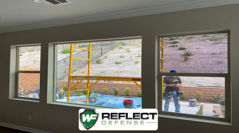 Black Screen Exterior Window Film Anti Reflective Film to protect turf from melting