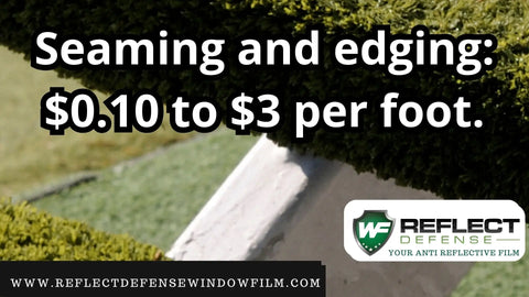 Seaming and Edging Per ft Cost