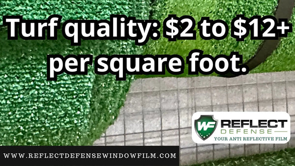 The Quality of the Turf is a Big Factor in the Total Cost