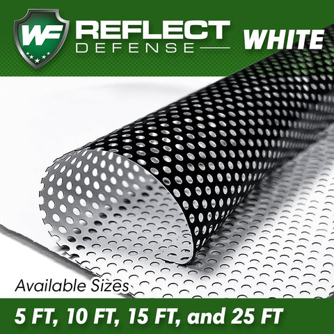 White Film Anti Reflective Window film For turf and siding