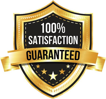 100 percent satisfaction guarantee logo