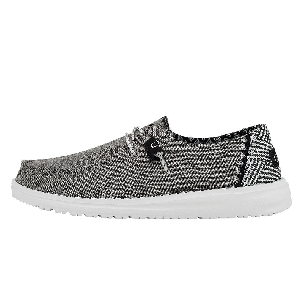 WENDY “  WOMEN HEY DUDE STRETCH SLIP ON SHOE LIGHT GREY 121416854