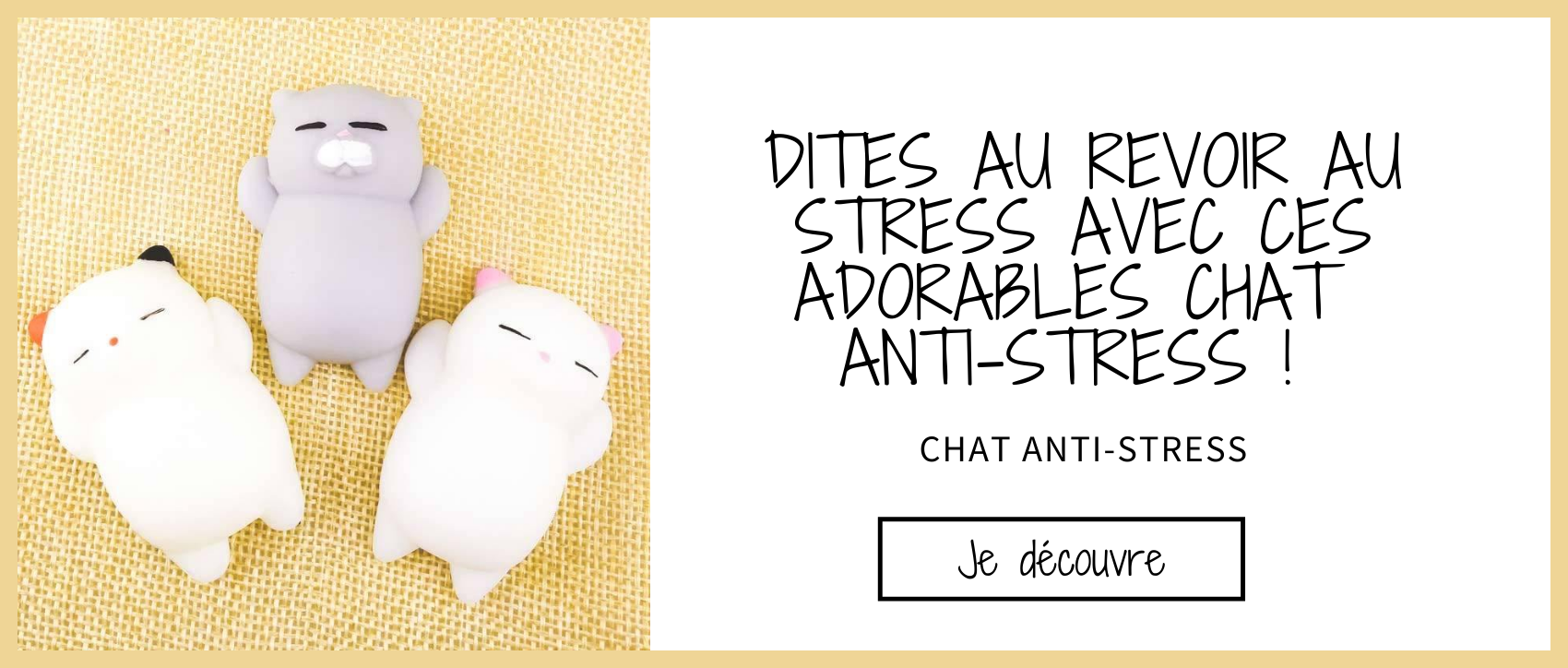 Bannière chat anti stress